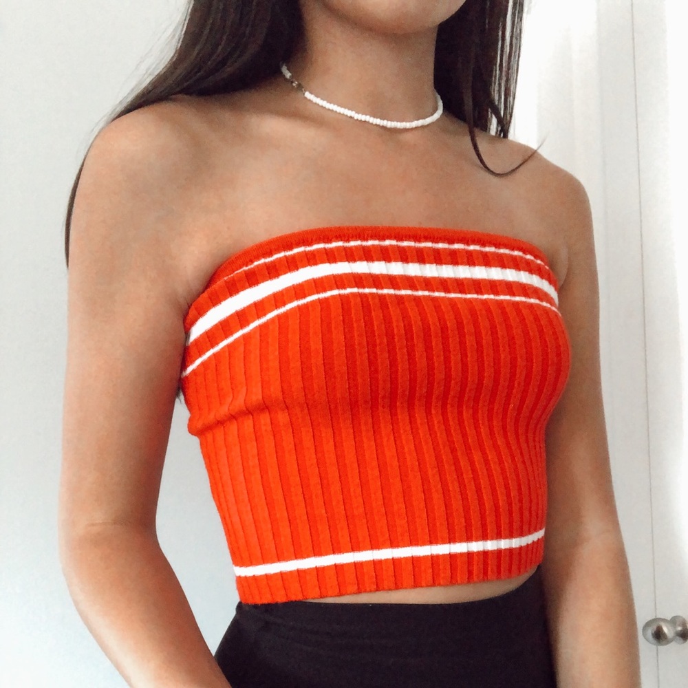 forever 21 red tube top
